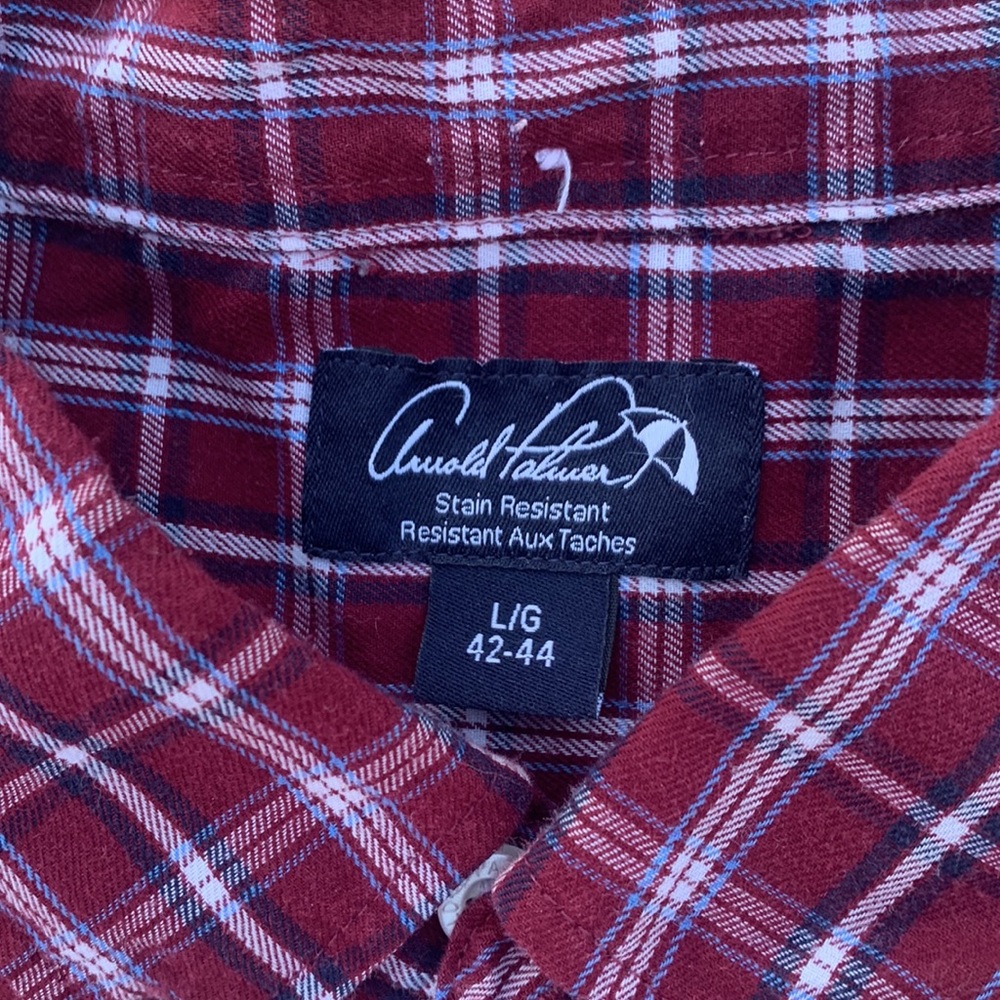 Arnold Palmer Button up Stain resistant Dress Shirt - Picture 3 of 7